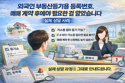 외국인부동산등기용등록번호