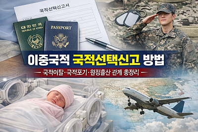 선천적복수국적자 국적선택신고 방법 총정리｜만18세 3월31일·만22세 기준·병역 관계